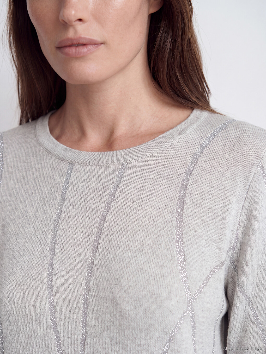 Woman Grey Sweater-2