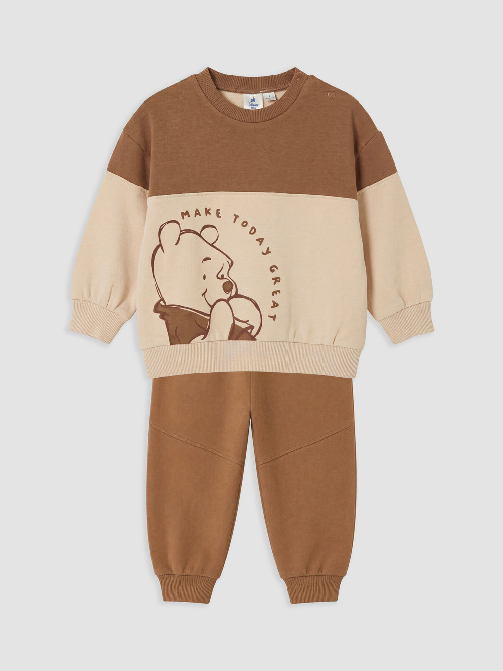 Kahverengi Winnie The Pooh Erkek Bebek Takım