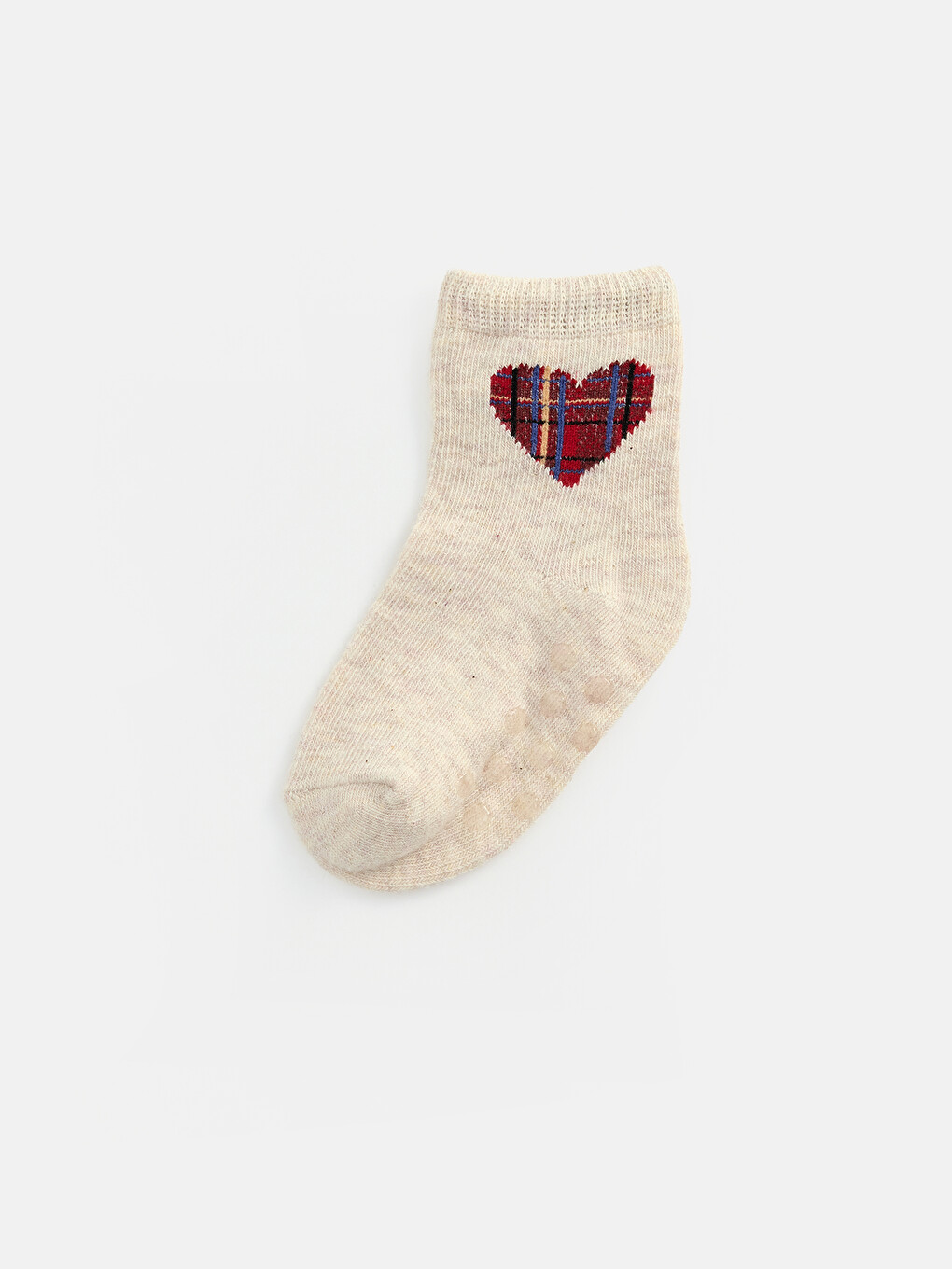 Baby Girl Ecru Ankle Socks-1