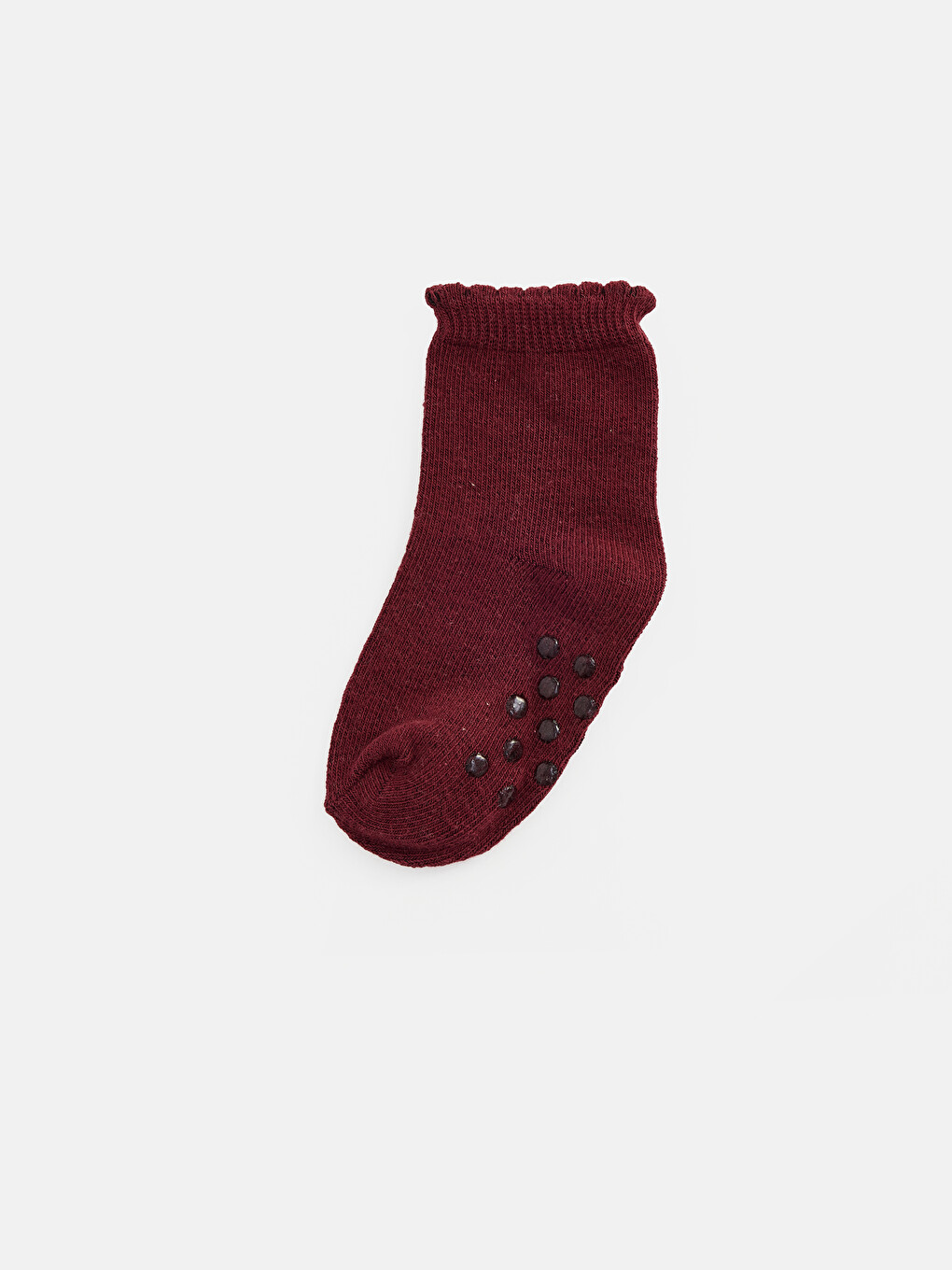 Baby Girl Ecru Ankle Socks-2