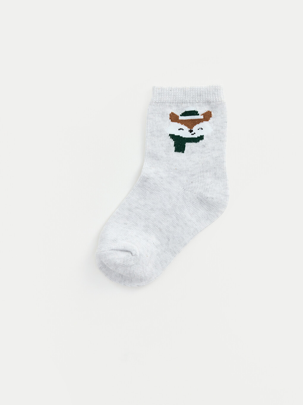 Patterned Baby Boys' Ankle Socks 5 Pack-5