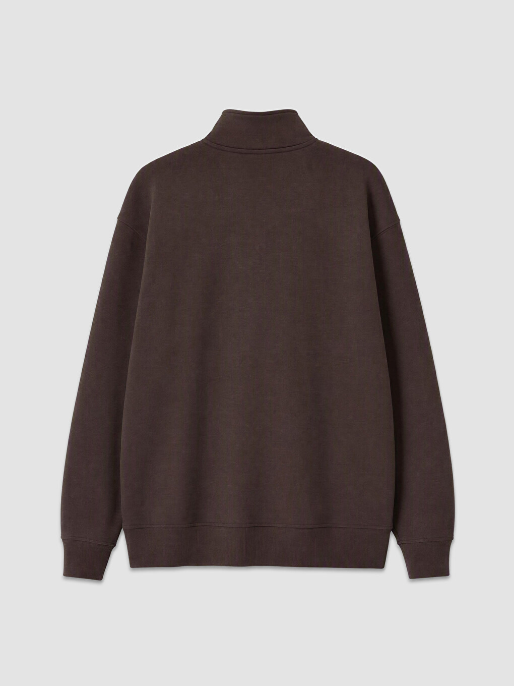 Mock Neck Embroidered Women's Sweatshirt-1