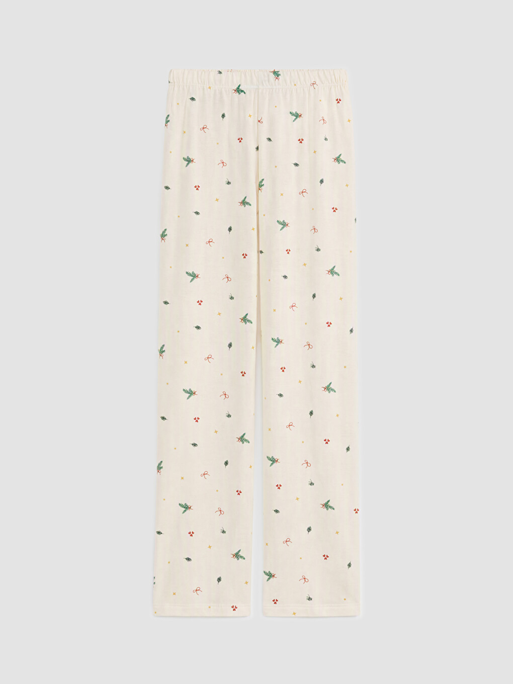 Crew Neck Girls' Pyjamas Set-4