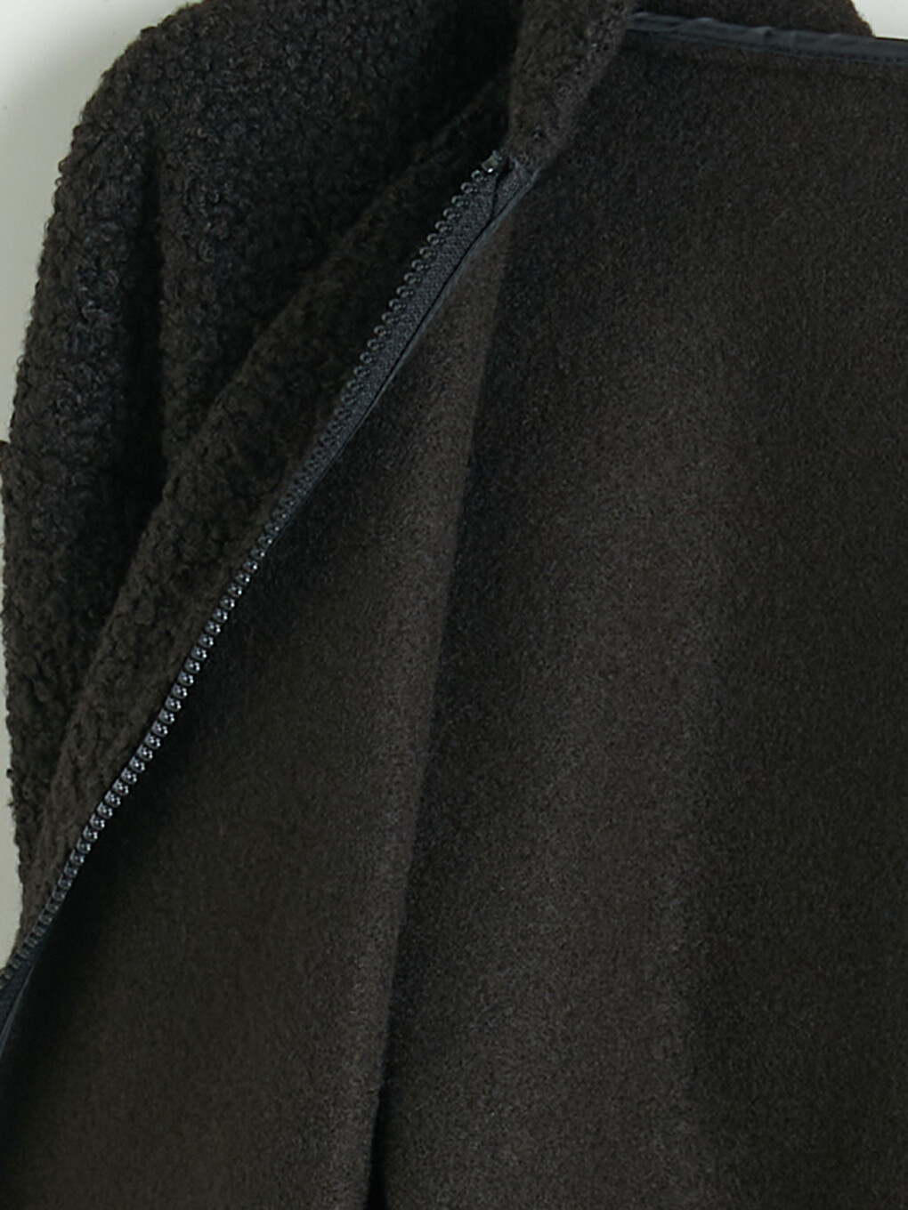 Hooded Women's Curl Overcoat-8