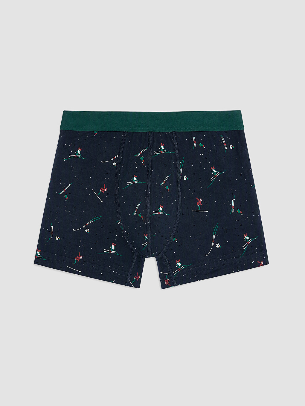 Man Navy Boxer Briefs-1