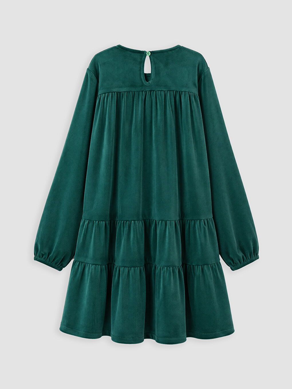Girl Green Dress-2