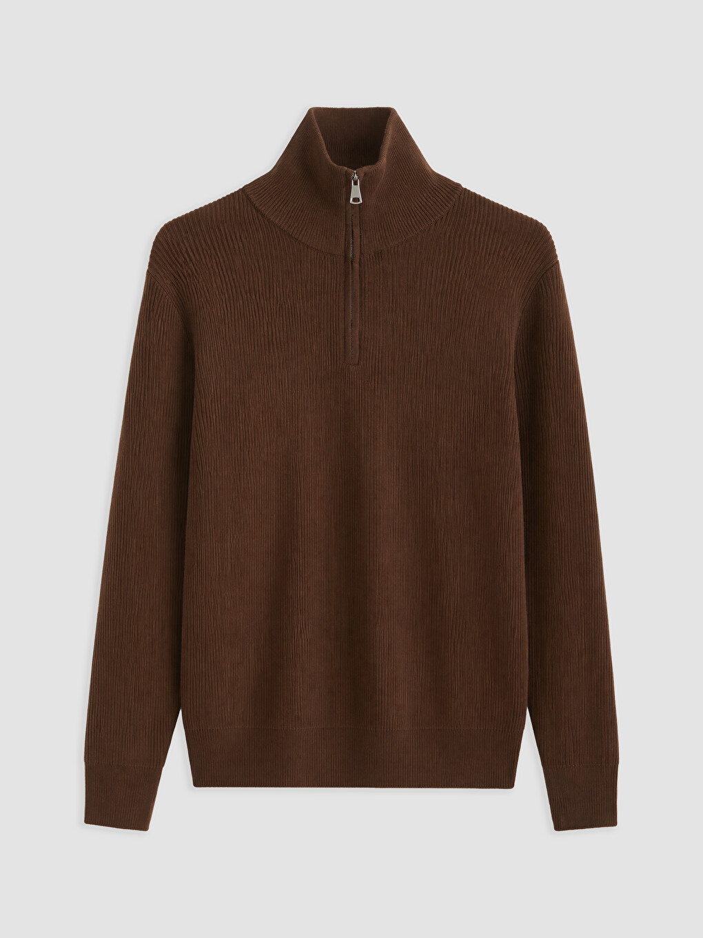 Mock Neck Men's Knitwear Sweater-4