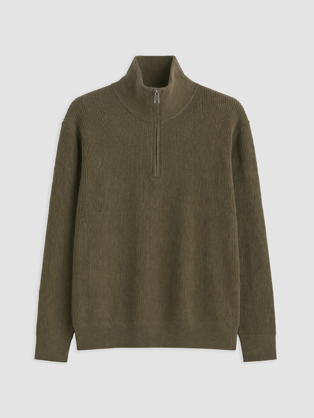 Mock Neck Men's Knitwear Sweater-4