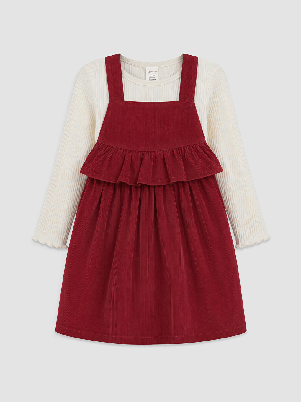 Baby Girl Bordeaux Dress