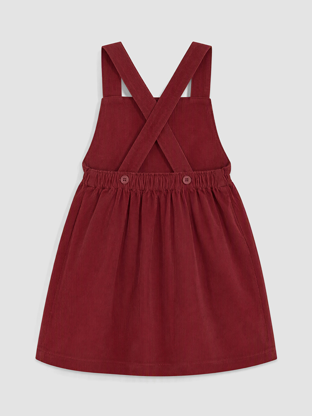 Baby Girl Bordeaux Dress-5