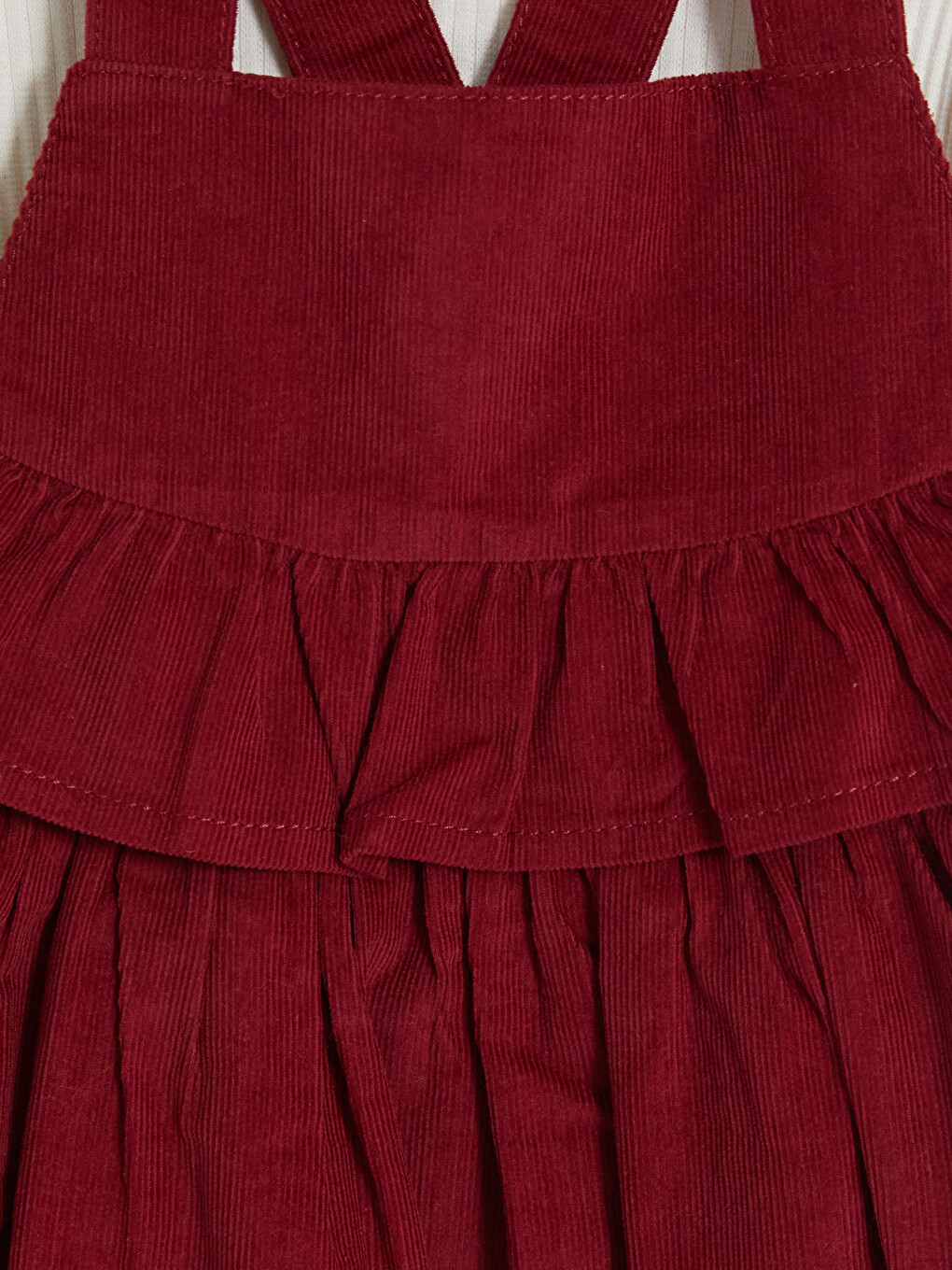 Baby Girl Bordeaux Dress-6
