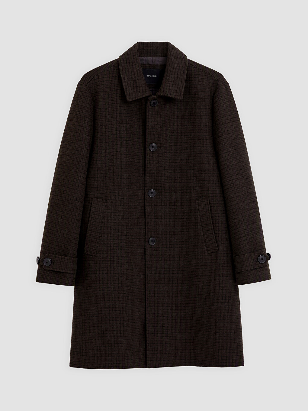 Man Brown Coatigan-3