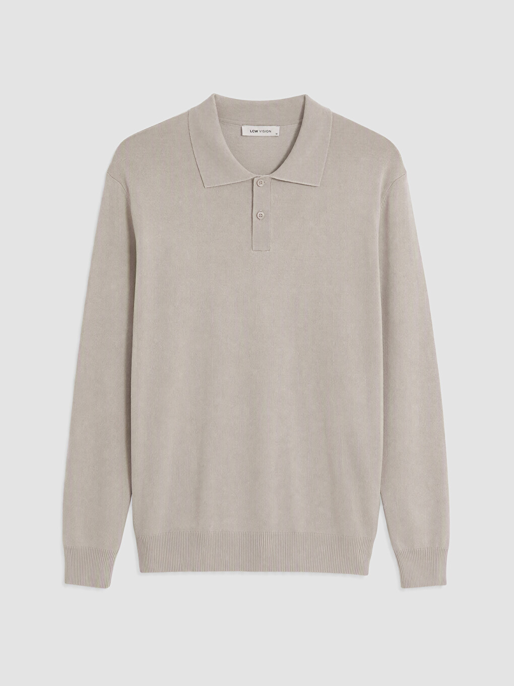 Polo Collar Men's Knitwear Sweater