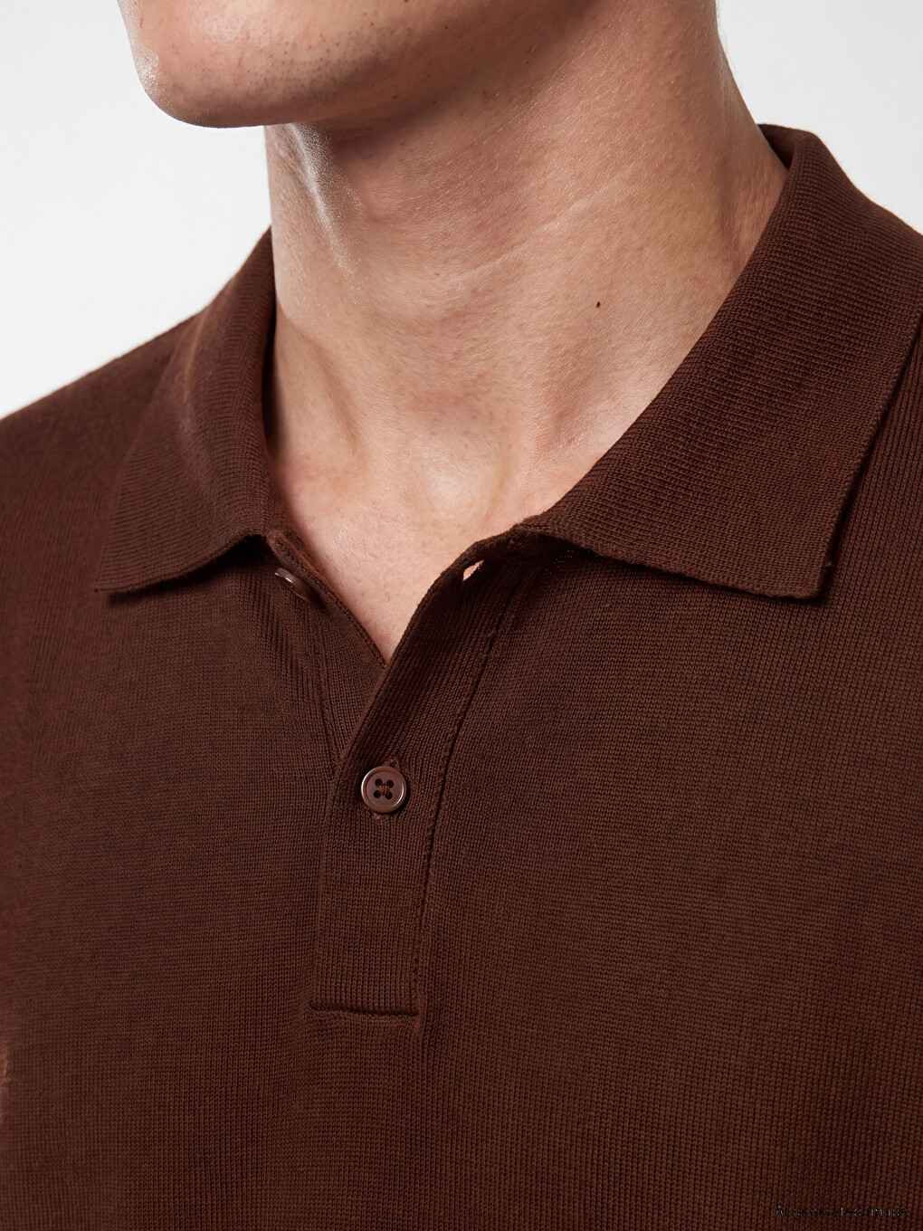 Polo Collar Men's Knitwear Sweater-2