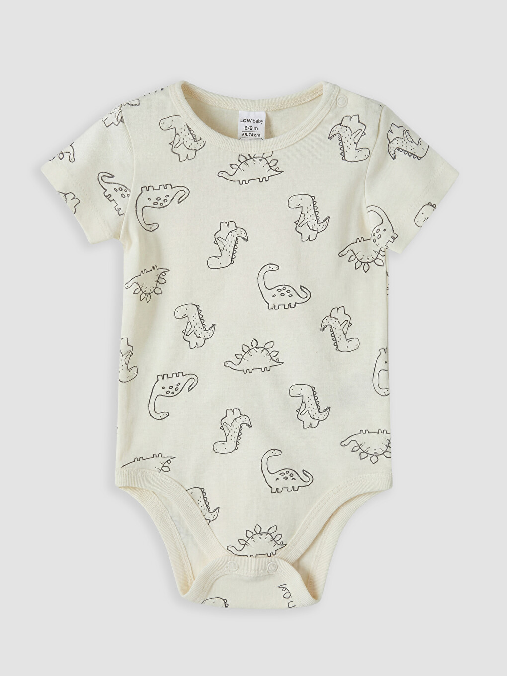Printed Baby Boys' Snap Bodysuit 2 Pack-1