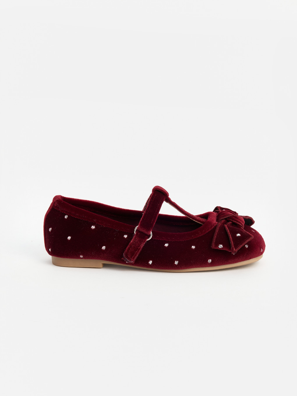 Bow Detailed Girls' Ballet Flats-1