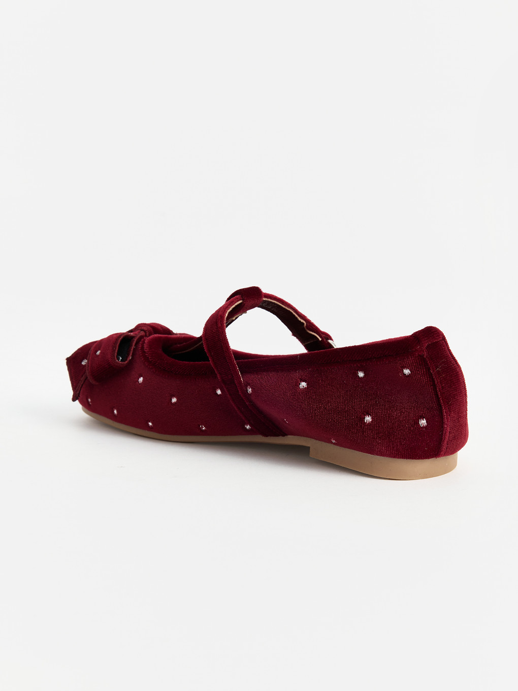 Bow Detailed Girls' Ballet Flats-2