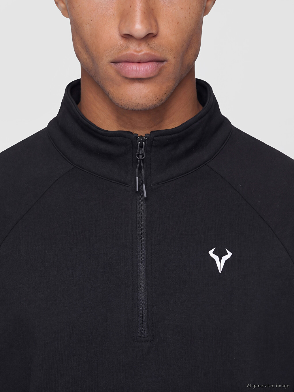 Man Black Sweatshirt-2