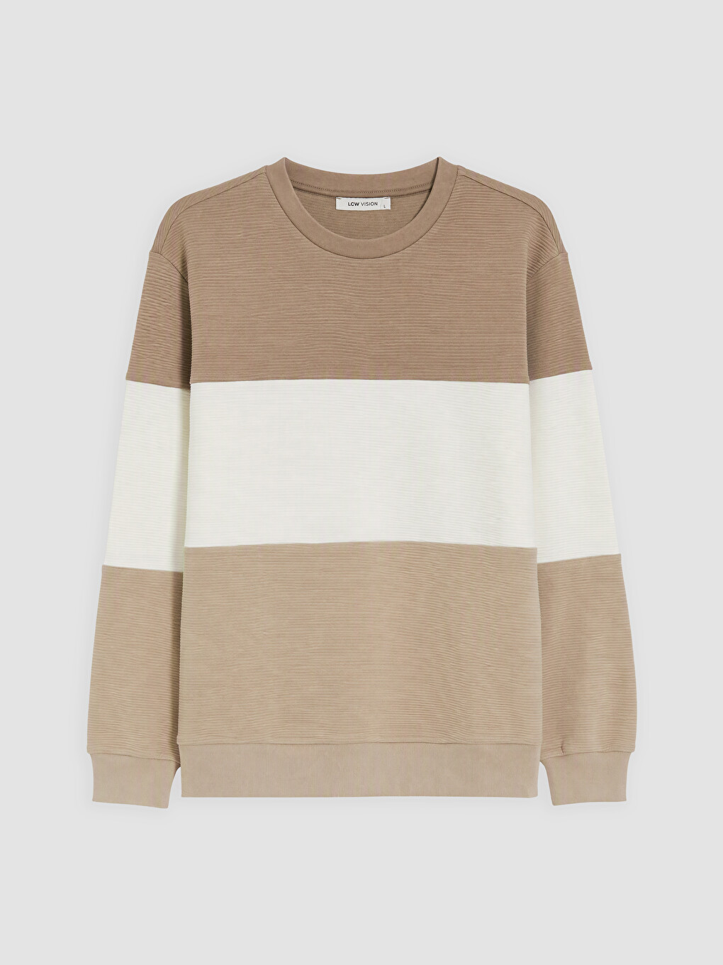 Color Block Men's Sweatshirt-4