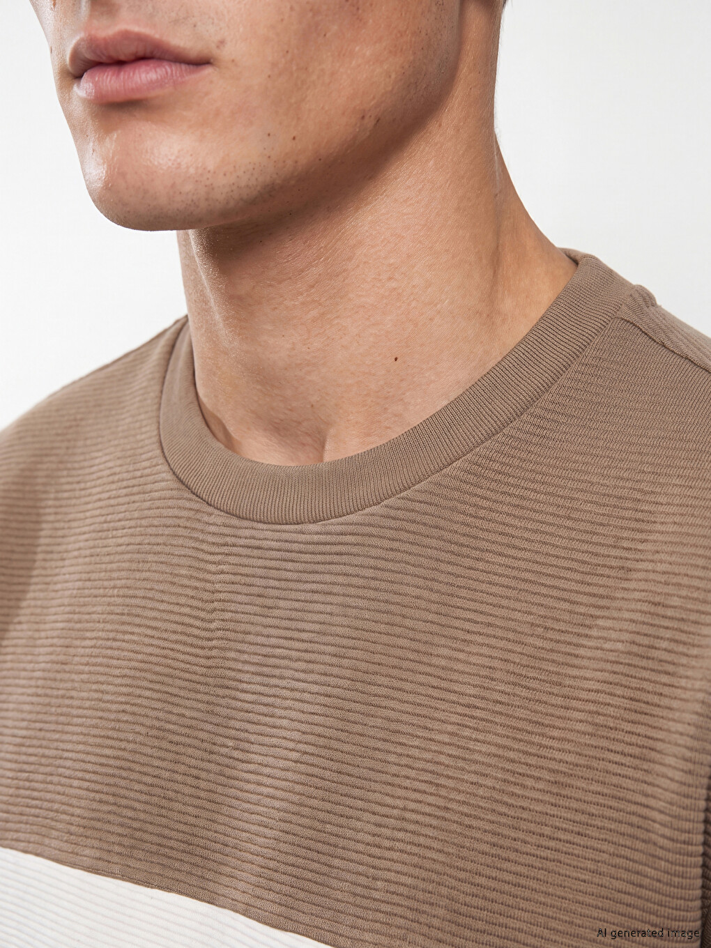 Color Block Men's Sweatshirt-2