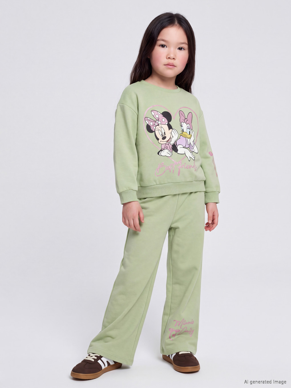 Minnie Mouse Printed Girls' Set
