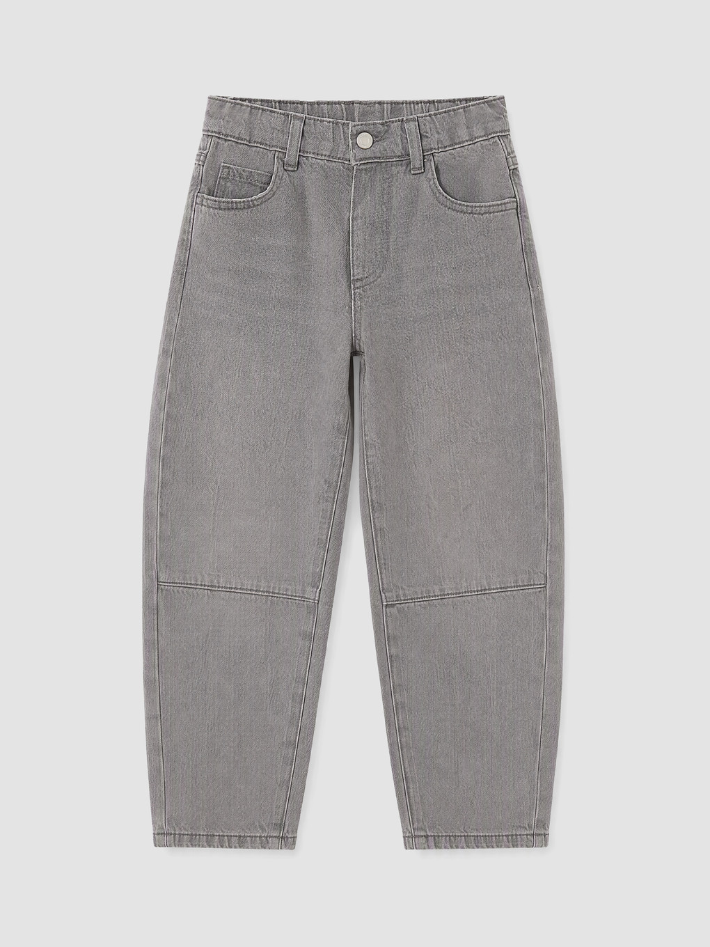 Gri Erkek Çocuk Jean Pantolon