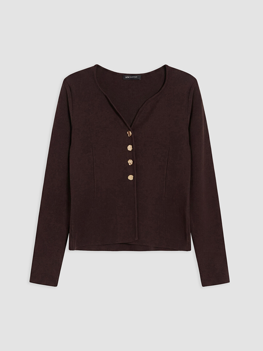 V Neck Women's Knitwear Cardigan-4
