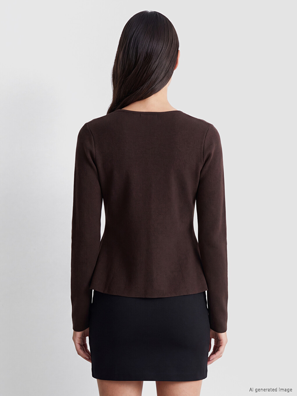 V Neck Women's Knitwear Cardigan-3