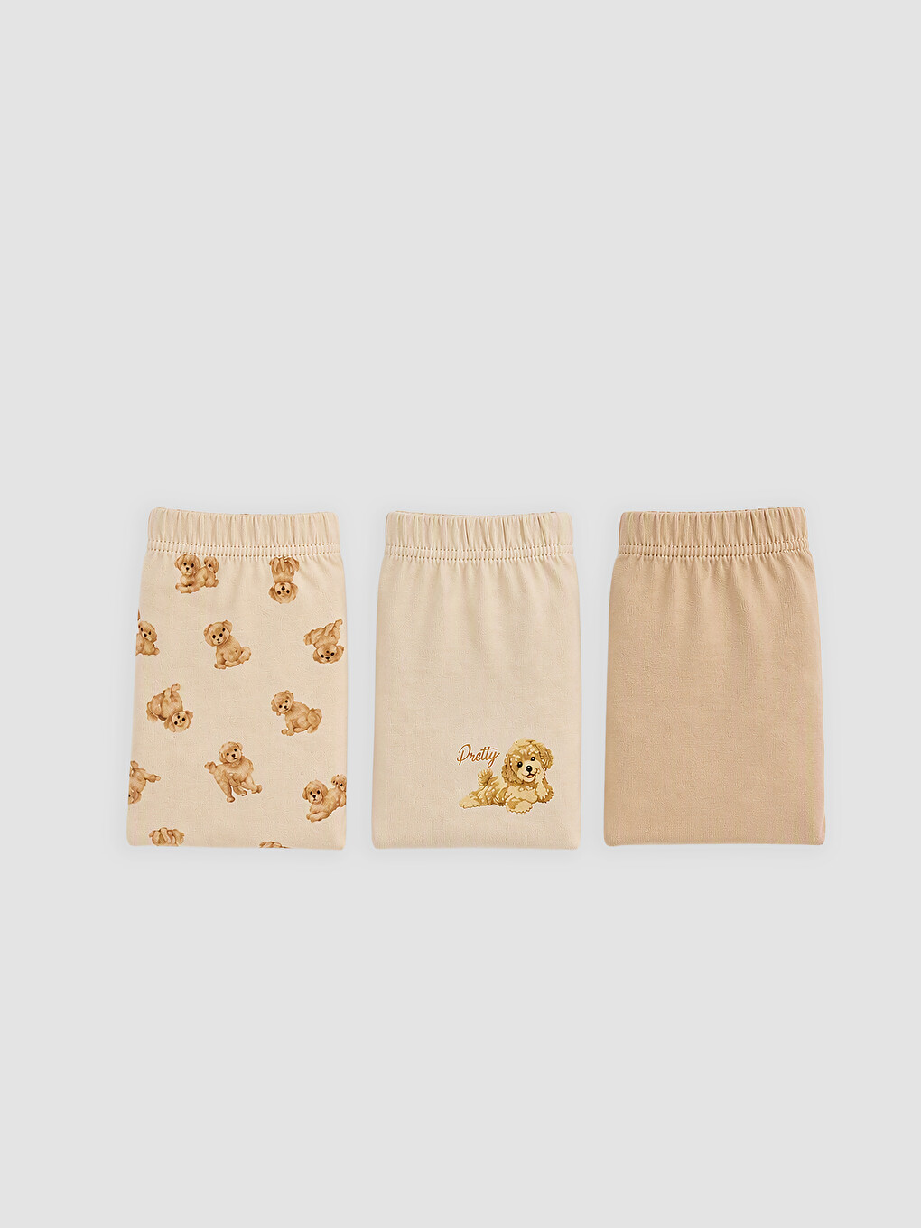 3-pack Girls' Printed Boxer