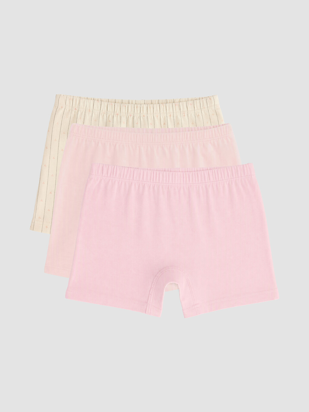 3-pack Embroidered Girls' Boxer-5