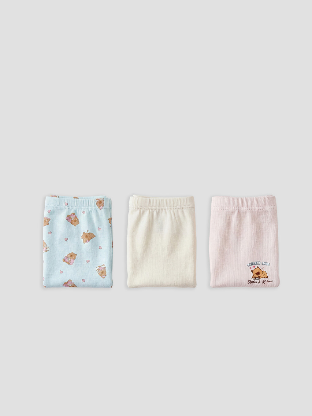 Bedrucktes Mädchen 3er-pack Boxer