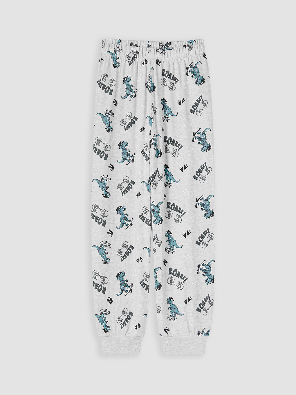 Crew Neck Printed Boys' Pyjamas Set-4