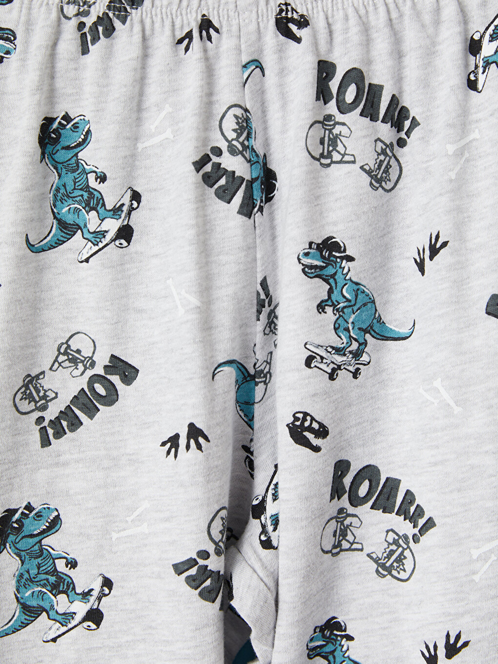 Crew Neck Printed Boys' Pyjamas Set-5