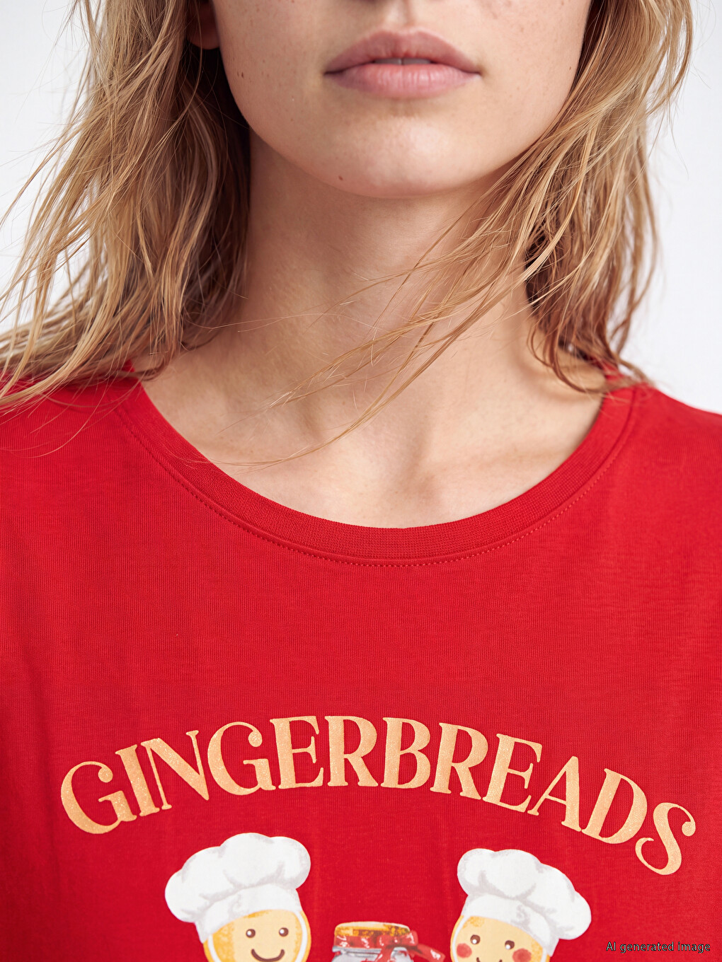 New Year Themed Women's Nightdress-2