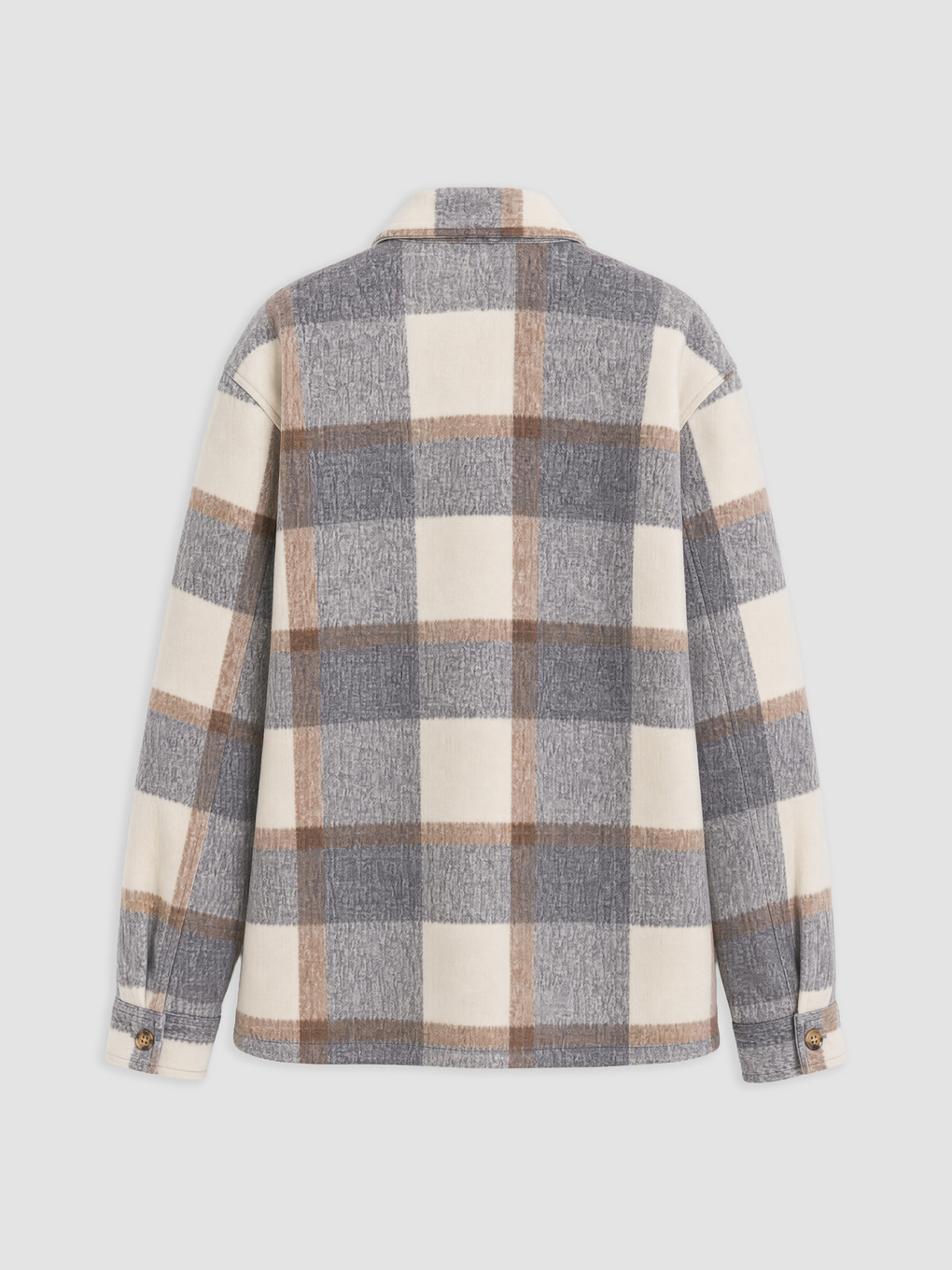 Plaid Boys' Shirt Jacket-1