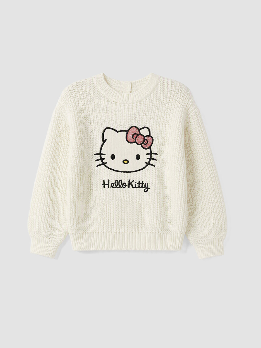 Вишитий Трикотажний Светр Для Дівчат Hello Kitty-1