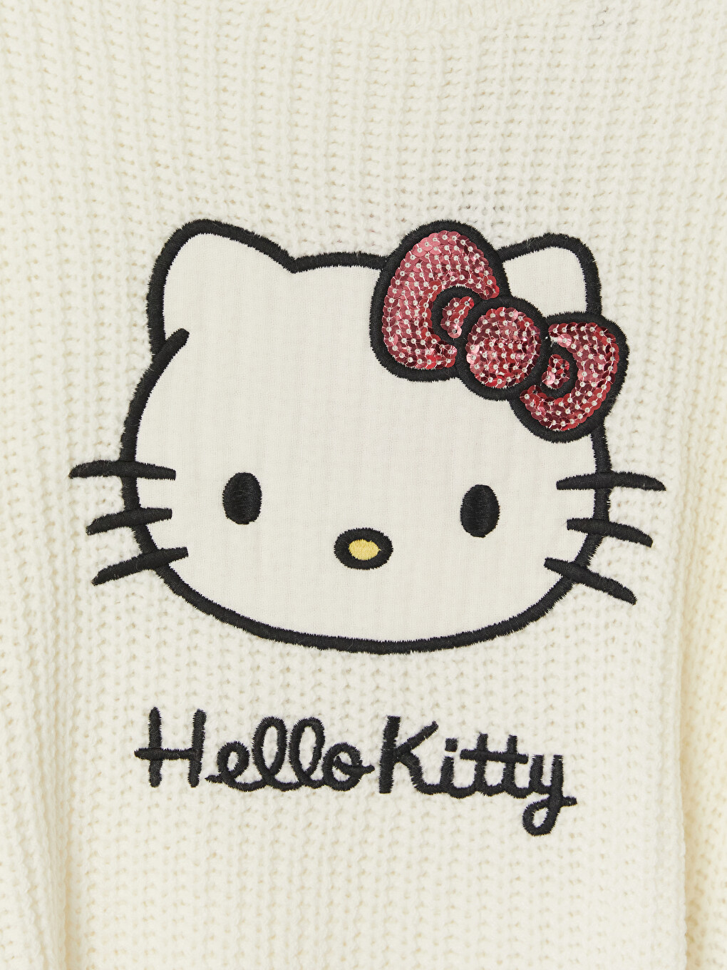 Вишитий Трикотажний Светр Для Дівчат Hello Kitty-2