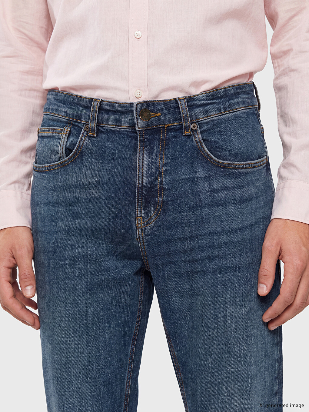 İndigo 730 Carrot Fit Erkek Jean Pantolon-2