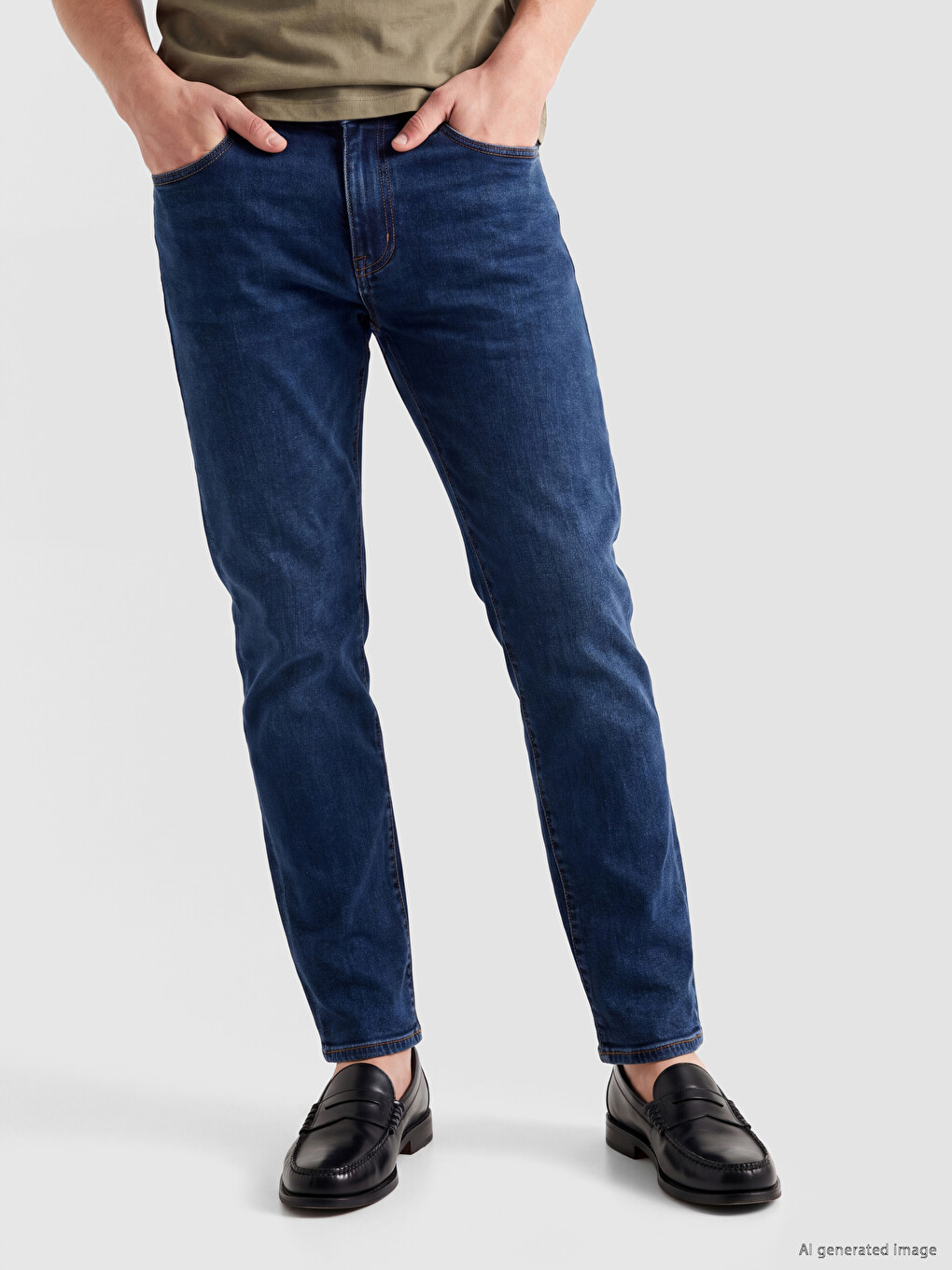 İndigo 730 Carrot Fit Erkek Jean Pantolon-1