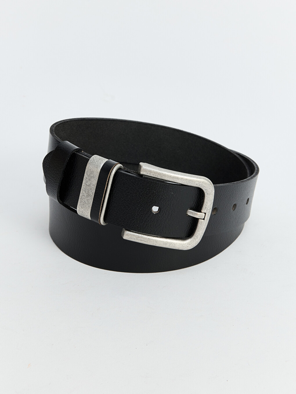 Faux Leather Men's Belt