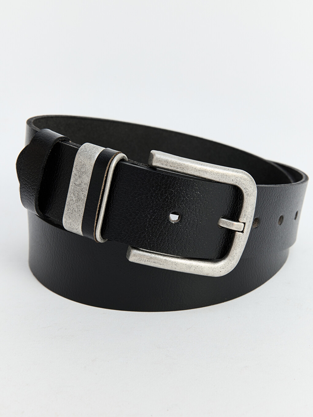 Faux Leather Men's Belt-1
