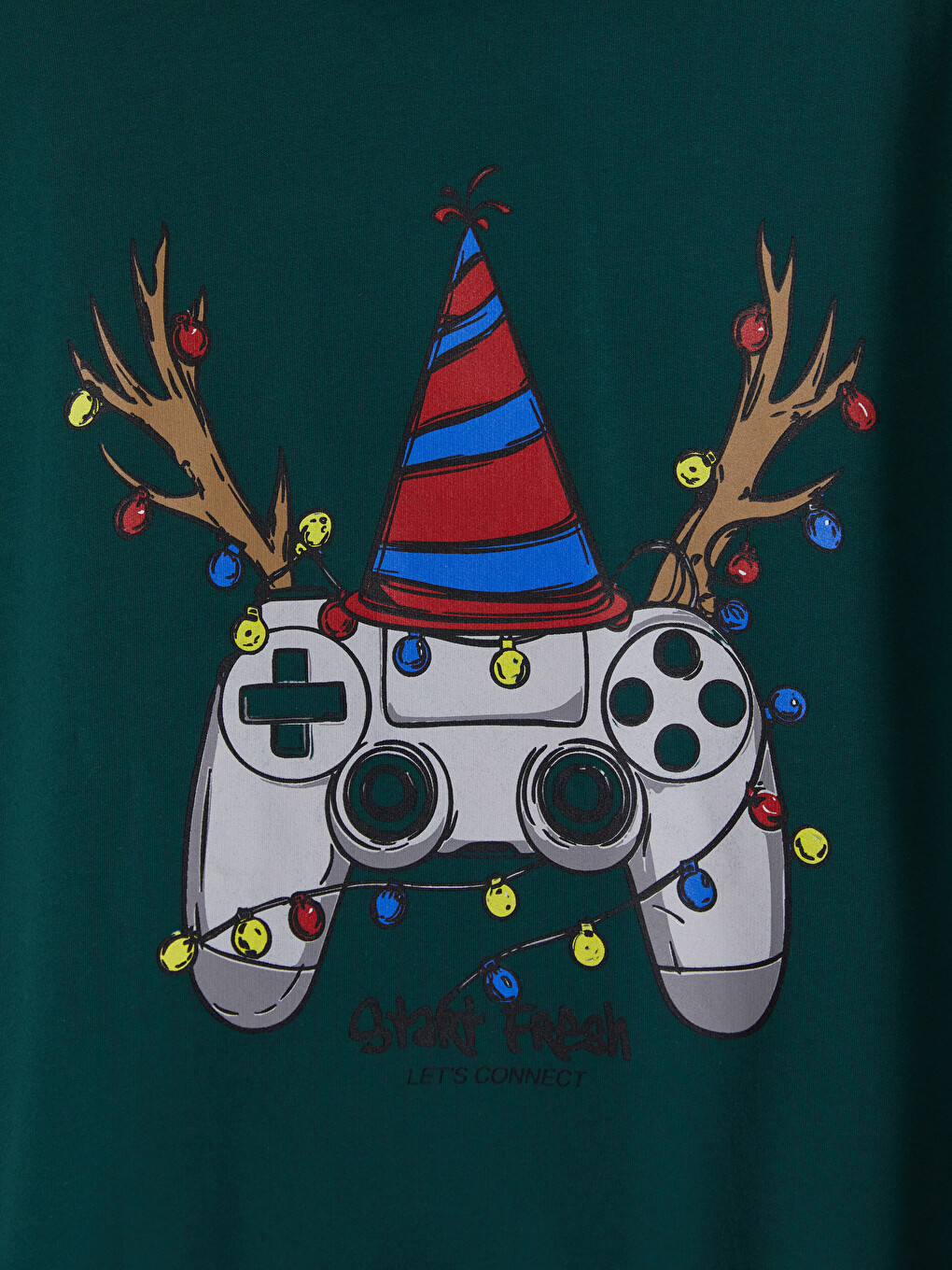 Printed Boys' Thick Sweatshirt-2