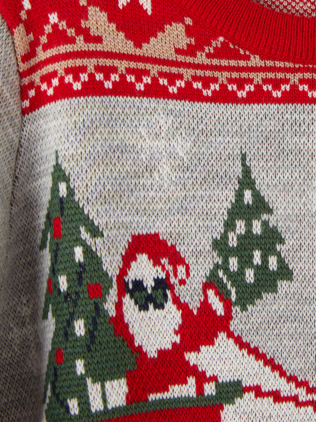 New Year Themed Boys' Knitwear Sweater-1