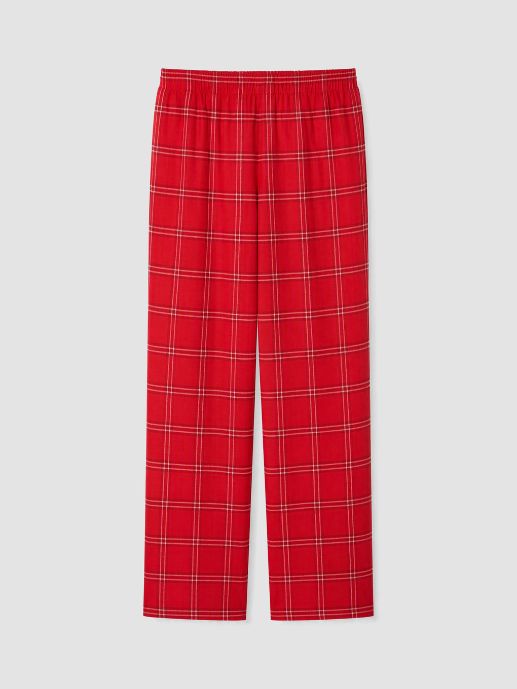 Kırmızı Yılbaşı Temalı Kadın Pijama Takımı-8