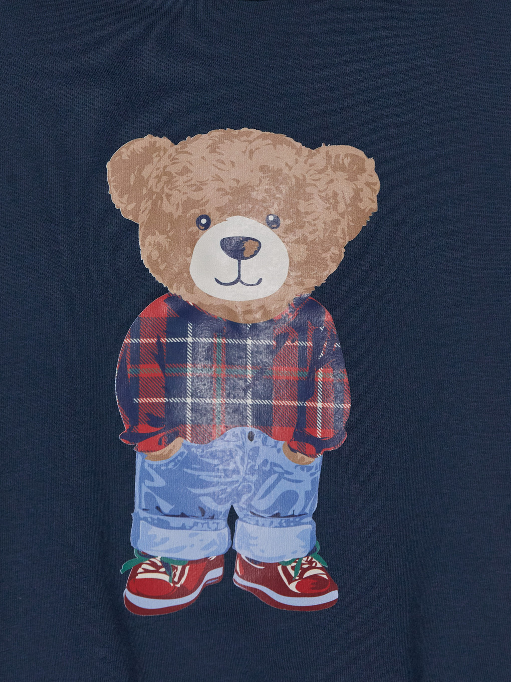 Bear Teddy Printed Baby Boys' Tracksuit Set-2