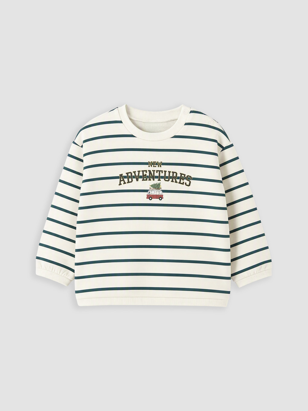 Striped Printed Baby Boys' Set-1