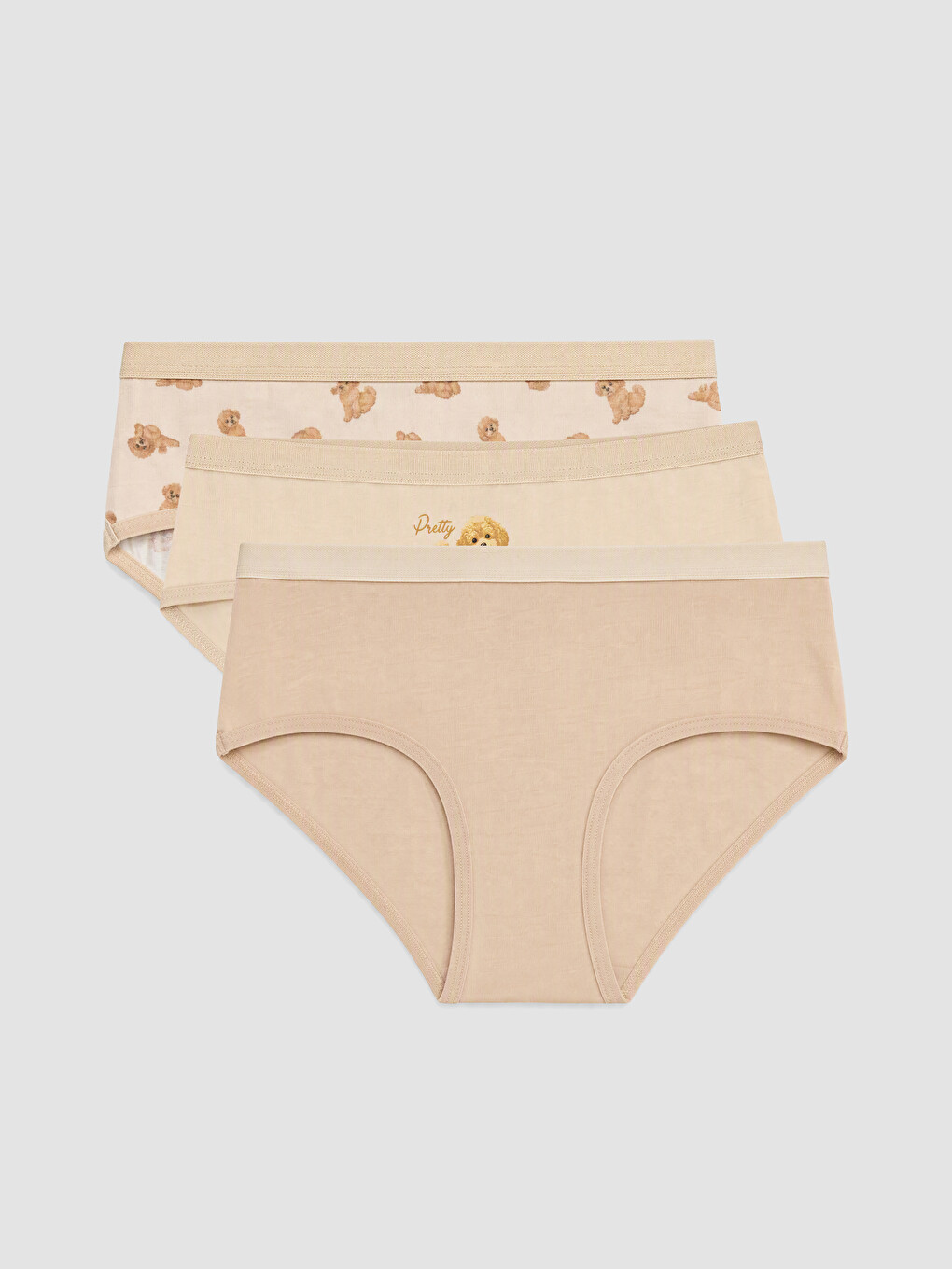 3-pack Patterned Girls' Knickers-5