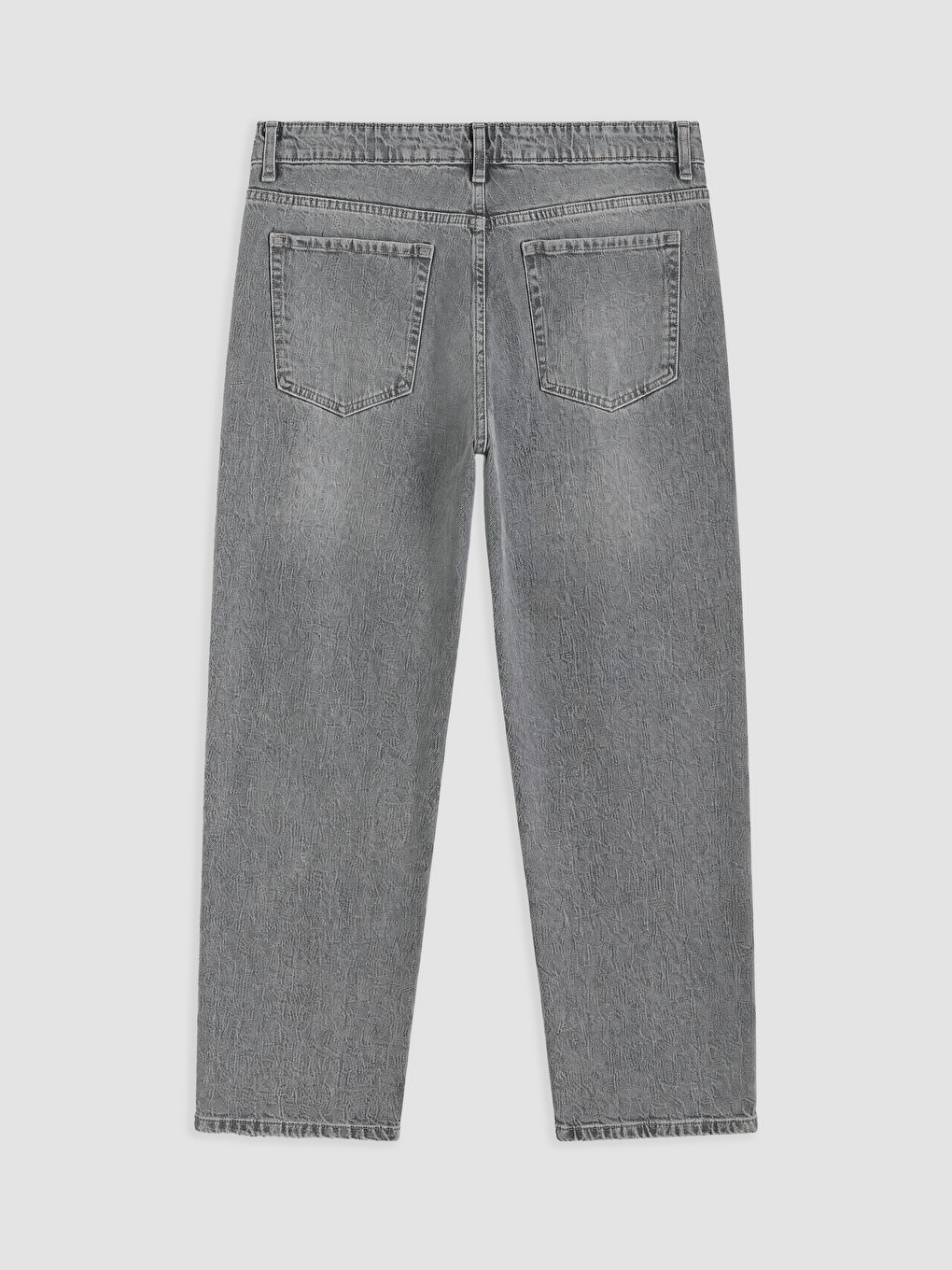 Gri 700 Straight Fit Erkek Jean Pantolon-4