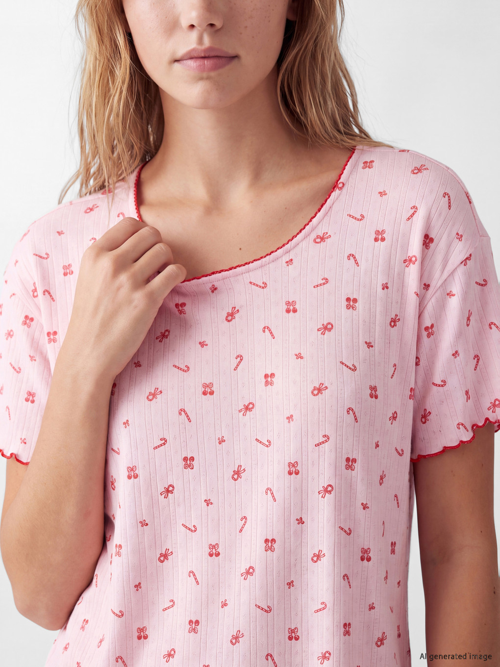 New Year Themed Women's Nightdress-2