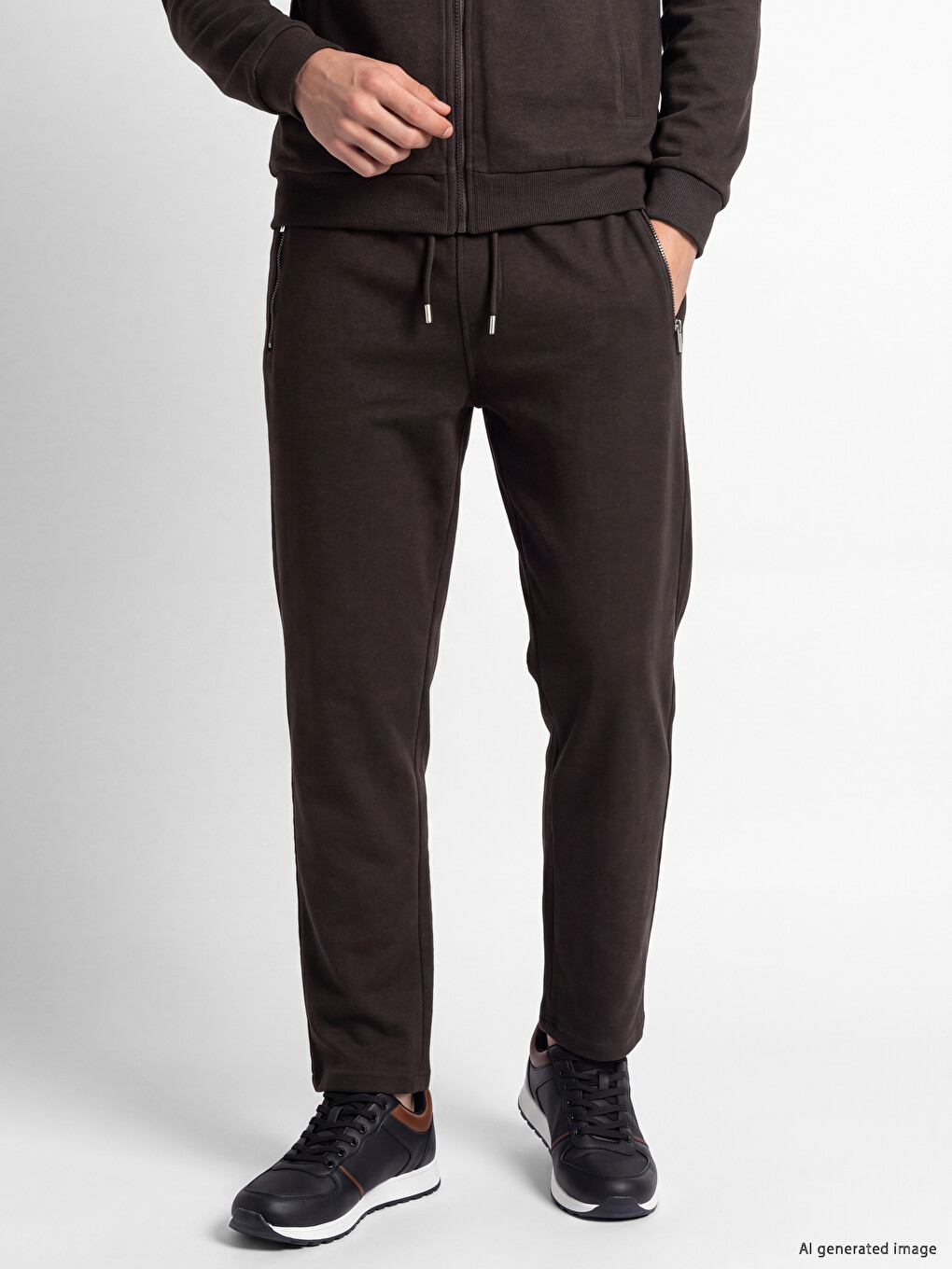 Pantaloni De Trening Maro Bărbat-1